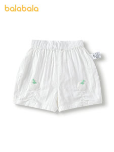 balabala Baby Shorts Girls Summer Outerwear Clean Trendy Style 2025