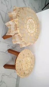 TAPLAK MEJA MAKAN 4 KURSI BULAT DAN PERSEGI diameter 108