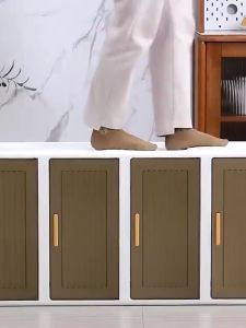 Kitchen Cabinet Drawer Storage Box Organizer Stable Drawer Storage Cabinet With Wheels Almari Plastik 收纳置物柜