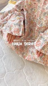 Erlimakids Mukena Terusan Anak Motif Hana Series Bahan Rayon Viscose Premium - BISA COD