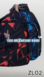 Tas Selempang Casual WaistBag Style Fashion Import Motif Kualitas Terbaik