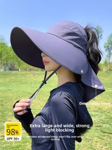 BILLI ZILLY | Wide Brim Full Face Sun Protection Hat for Women