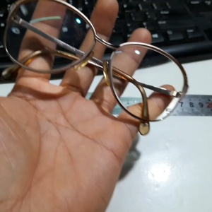 Gọng mắt kính cao cấp Nhật nữ SOERER 775 Titan ngang 126mm kính lão second hand đã qua sử dụng