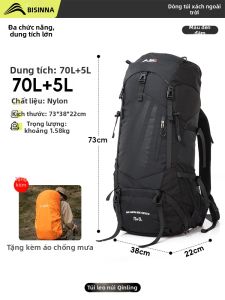 BSWOLF | Balo Đi Phượt Dung Lượng Lớn 75L