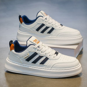 CONGLINSHIZI | Thick Sole White Canvas Shoes