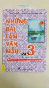 Sách - Những Bài Làm Văn Mẫu Lớp 3 Tập một - Biên Soạn Theo Chương Trình GDPT Mới - Cánh Diều (ND)