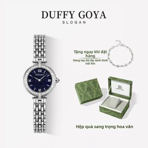 DUFFY GOYA | Đồng Hồ Nữ Chống Nước Full Đính Đá