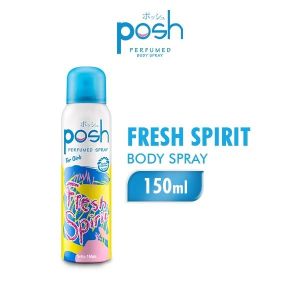 POSH Body Spray Wanita Perempuan Remaja Anak Sekolah Hijab Parfum Badan Girl Woman Perfume Wangi Tahan Lama Awet Glam Dazzle Green Blossom