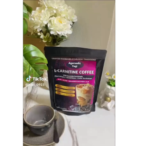 L-Carnitine Coffee Detox Drink | Supports Metabolism and Healthy Glowing Skin | Weight Management Support | 1 Pack 10 Sachets
