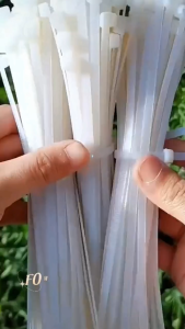 White/Black Multipurpose Nylon Cable/Cable Strap Tie /Self Locking Zip Tie（100pcs/pack）