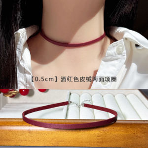 Red Leather Rope S925 Pure Silver Choker Necklace Pendant Fresh out Design Year of Birth Zodiac Freshness Fashion Jewelry