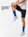 Decathlon Men's Fitness Football Underwear High Elastic Compression Quick Dry Training Pants Breathable Polyester mid Waist. 