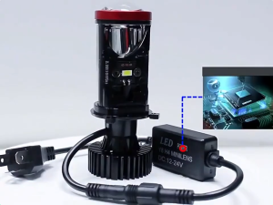 Mobil Mini Projie H4 Mobil Y7D Super Terang Lampu Led Mobil Utama Kabut Headlamp Lampu Mobil Headlight Lampu Mobil Pencahayaan Putih 2 Pcs 120W Kit Bohlam H4 Hi/Low Beam Super Tera Led Projector Mobil Lampu Projie Depan Mobil