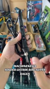 Solder Listrik Super Panas Digital 1 Set Murah 80watt Dan timah Dengan Pengontrol Suhu Fullset Lengkap / DIYE LCD Adjustable Temperature Soldering Serbaguna / Multifungsi / Anti Gagal