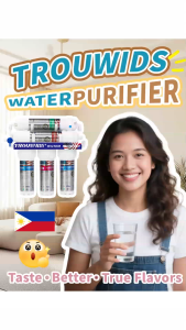 TROUWIDS 6-Stage Water Purifier Ultrafiltration Water Filter Complete Set Kitchen Living Room Lounge