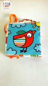 Sách Vải Zig Zag Đa Tương Tác Kiêm Đồ Chơi Quây Cũi Cho Bé 0-2 Tuổi - Lalala Baby
