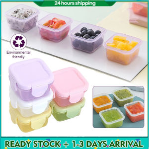 Baby Food Container Air Tight Sealed Multipurpose Mini Milk Powder Snack Storage Box BPA Free Kotak Makanan Bayi