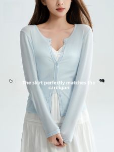 MiiOW | Sun Protection Cool Air Conditioning Knit Coat