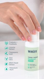 WHIFF Deodorant สเปรย์ กลิ่นกายเซรั่ม ระงับกลิ่นนาน 24 ชม. แห้งไว สูตร Cool 50ml