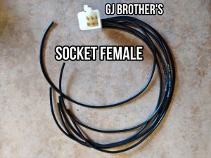 Socket konektor 6 pin / soket kabel kelistrikan kabel isi 6 kabel ukuran 075mm