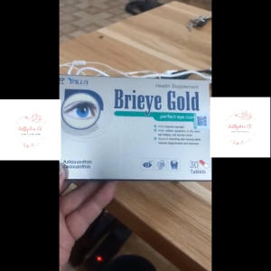 Brieye Gold – Đồng Hành Cùng Đôi Mắt Sáng Khỏe Mỗi Ngày