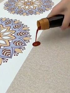 Nordic Style tablecloth water proof Heavy Duty Oil Proof Spill Proof PVC Table Cloth Wipe Clean Table Cover for Indoor and Outdoor