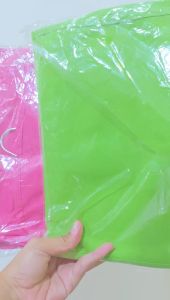 WASH BAG LIPAT PANJANG/TAS PERLENGKAPAN MANDI LIPAT - Rapi Tersimpan dan Mudah Dibawa (READY: Pink, Hijau, Biru)