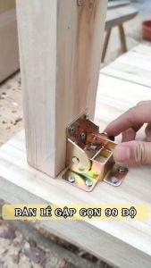 Bản lề gấp gọn tự khóa thông minh 90 độ