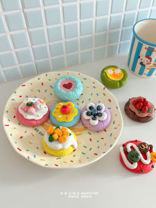 Magneesie Bánh Kẹo Trang Trí Nhà Cửa Kẹp Tủ Kẹp Tủ Lạnh Trang Trí Bàn Làm Việc Kẹp Sắt Kẹp Hình Trái Tim Kẹp Kẹp Cắm Đồ Dùng Nhà Bếp