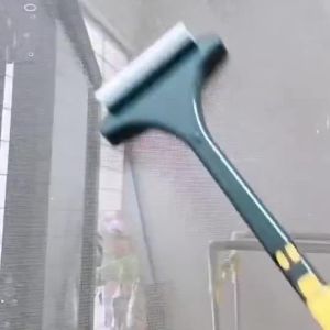 แปรงล้างมุ้งลวด ซับฝุ่นดี ซักง่ายแห้งไว ล้างกระจก ผลิตจากวัสดุ PP ใช้งานสะดวกต่อด้ามได้ ทำความสะอาดมุ้งลวดได้เร็วและมีประสิทธิภาพ A154