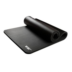 JBA Yoga Mat Chất lượng cao 15MM Độ dày Chiều rộng Set Với Dây đeo Bền Tear Proof NBR Thể thao Mat Thảm tập thể dục cho nam giới Sàn
