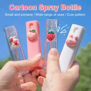 Alcohol Spray Bottle 10ml Mini Perfume Refillable Glass Bottle Travel Atomizer Alcohol Perfumes