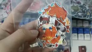 Genshin Impact - Set 10/15 Sticker Childe/Tartaglia hình dán chibi game Genshin chống nước chống xước siêu đẹp