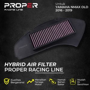 Filter Udara PROPER RACING LINE NMAX 155 Old 2019 Saringan Udara Hybrid Air Filter