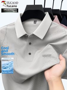 TUCANO | New Thin Ice Silk Polo Shirt Short Sleeve T
