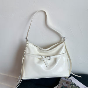 FQ1 Large Tote Bag Women 2026 Simple PU Shoulder Crossbody bag Work Commuter Zipper Medium Size QF1