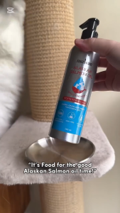 Food For The Good | FFTG - Alaskan Salmon Oil for Cats & Dogs - Rich in Omega - 3 6 & 9 (250ml)