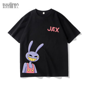 Bandai | Summer New The Amazing Digital Circus Creative Print Children as Adults Tops Casual Comfortable Tops Boys Girls Fashion T-Shirt