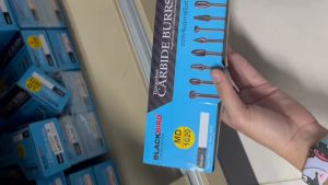 ดอกเจียร หัวทังสเตนคาร์ไบด์ แกน 6 มิล รุ่น H-Y Tungsten Carbide Burrs เกรดพรีเมียม ยี่ห้อ BLACKBIRD