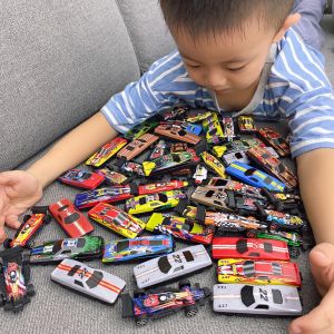 DREAMTOy 50PCS Mainan Anak Mobil Mini Pull Back Bahan Alloy mobil balap mini