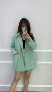 SV 6708 - Alessha Blazer | Silvervogue | Outer Katun Pakaian Kasual Wanita