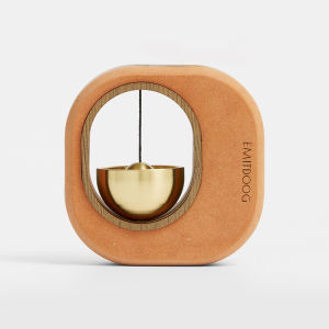 Emidoo Birdhouse Entrance Reminder Home Decoration High Aesthetic Wind Chime Doorbell Ornament Gift Wooden Handmade Craft