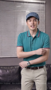 Áo thun Polo viền 3 Sọc cổ trụ Nam Nữ Thanh lịch và Trẻ trung phù hợp phối đồ Văn phòng & Dạo phố
