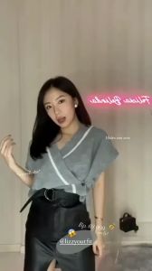 Rompi Rajut Wanita Terbaru Chiyo Vest Atasan Kekinian