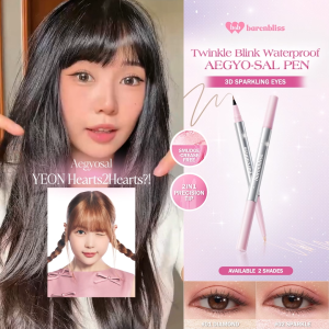 [NEW LAUNCH] BNB barenbliss Twinkle Blink Waterproof Aegyo-sal Pen Eyeliner Eyesahdow Tahan Lama 24 Jam High Pigmented Waterproof Smudgeproof Sweatproof Hiasan Mata Makeup Zero-Weight dan Crease-Free Glitter Shimmer Aman Untuk Mata Sensitif Korean Look