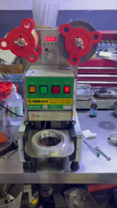 YODO เครื่องซีลแก้วอัตโนมัติ เกรดไต้หวัน นับแก้วได้ 💥มีพร้อมส่ง