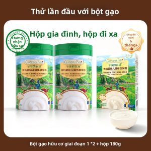 Grandpas Farm | Bột ăn dặm cho bé bổ sung sắt