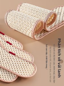 ZHIHAOEN | Đệm Lót Giày Vải Linen Thiên Nhiên Thấm Mồ Hôi Khử Mùi Thông Khí Không Trượt
