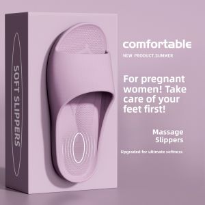 Lidani Maternity Slippers Womens Summer Anti-slip Deodorant Indoor Home Bathroom Arch Support EVA Slip-resistant Slippers