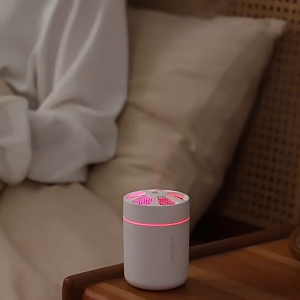 Mini Ultra Quiet Air Humidifier USB Powered for Home & Car Aroma Diffuser 180ML